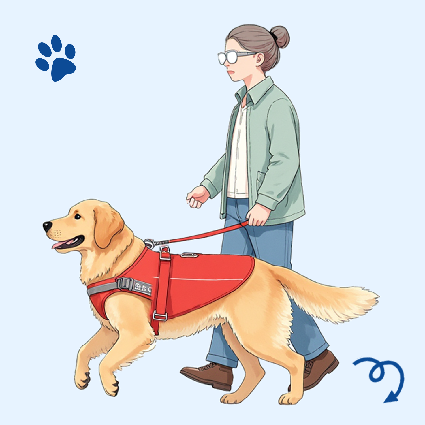 让爱无碍——海正动保导盲犬守护计划：让每个指尖的温度都有回响