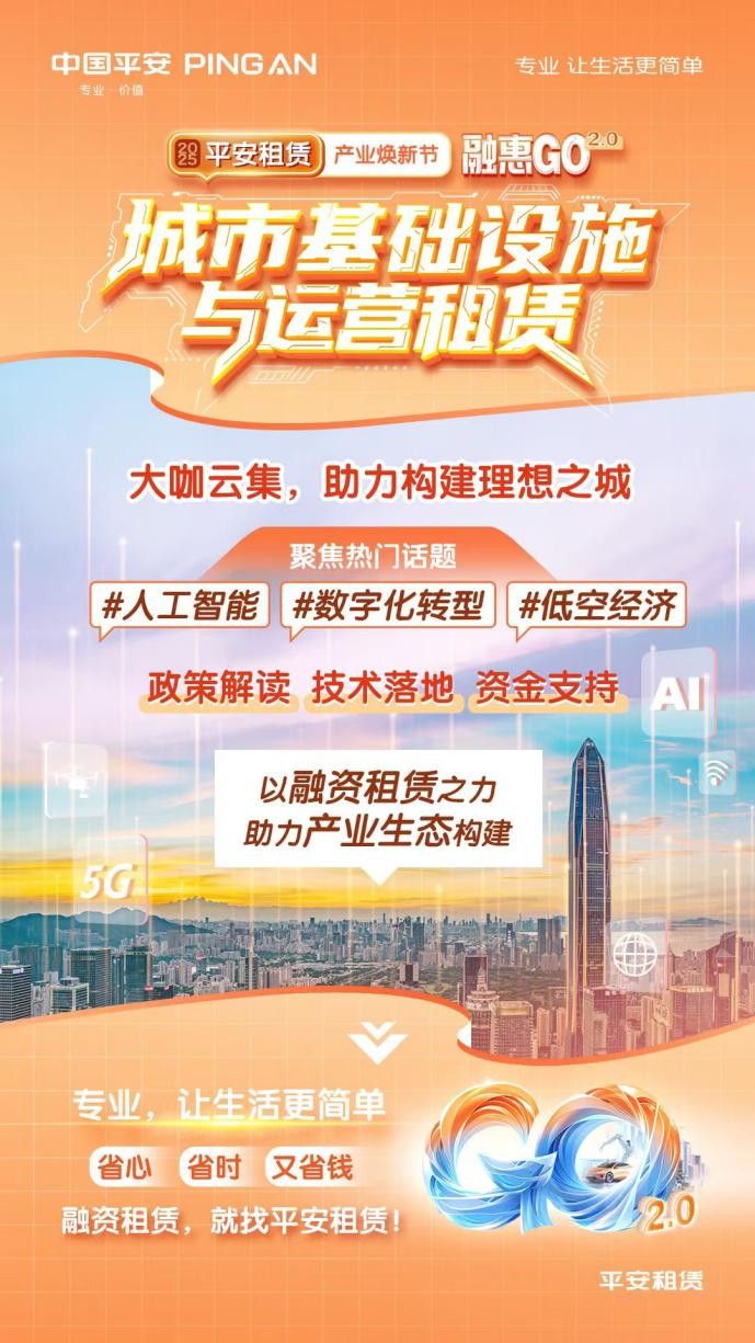 2025融惠GO】 聚焦前沿，平台升级平安租赁助推智慧城市转型发展_今日都市网