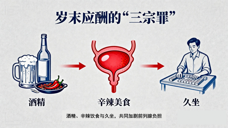 岁末应酬多，前列腺患者如何轻松过“年关”？